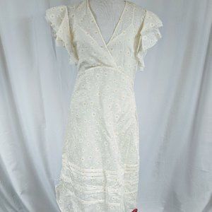 Tory Burch Susanna Silk Blend Midi Dress